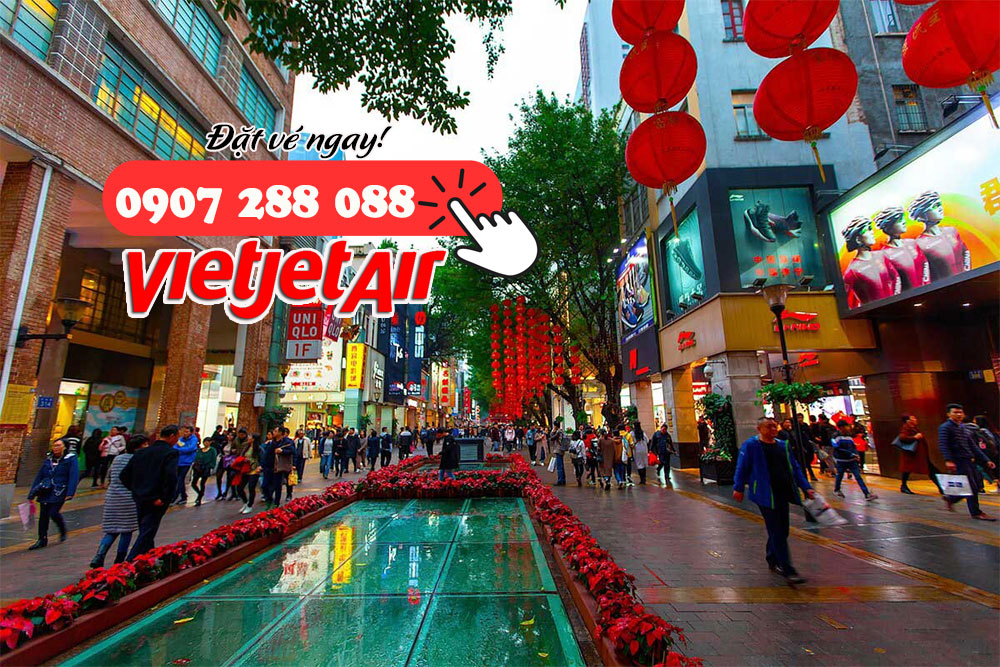 Vietjet mở bán bay thẳng đến Bắc Kinh và Quảng Châu