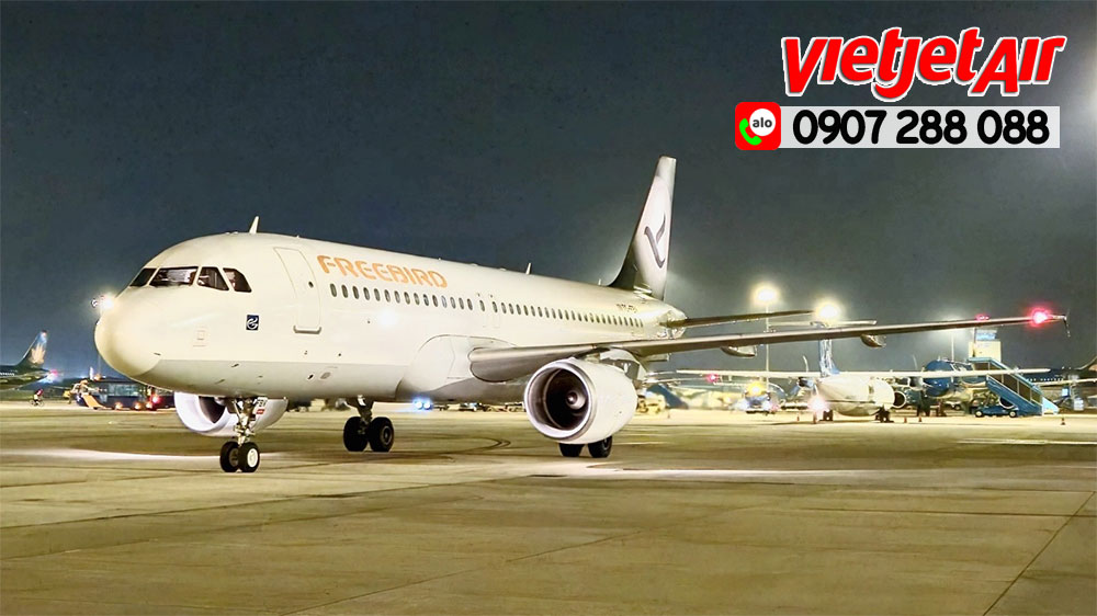 Vietjet thêm 4 tàu bay tăng cường phục vụ người dân mùa cao điểm Tết Nguyên đán 1 Vietjet thêm 4 tàu bay tăng cường phục vụ người dân mùa cao điểm Tết Nguyên đán