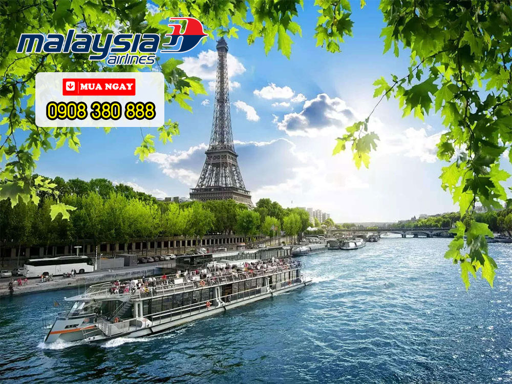 Bay thẳng đến Paris chỉ với $365 cùng Malaysia Airlines