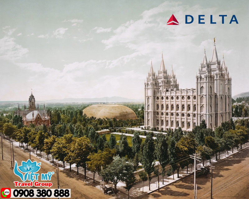 GIẢM giá vé đi Salt Lake nước Mỹ từ 10% hãng Delta Air Lines 2 💥 GIẢM GIÁ LÊN ĐẾN 10% từ Delta Air Lines
