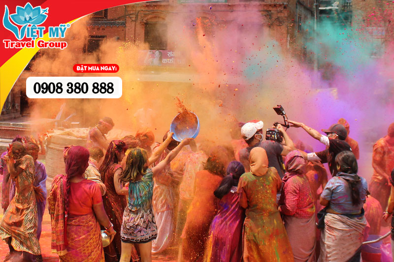 Trải nghiệm lễ hội Holi tại xứ ẤN cùng Vietjet Air