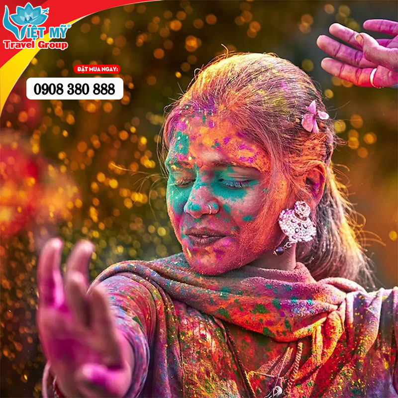 Trải nghiệm lễ hội Holi tại xứ ẤN cùng Vietjet Air