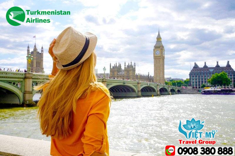 Vi vu TpHcm đến London với ưu đãi Turkmenistan Airlines 2 Vi vu TpHcm đến London với ưu đãi Turkmenistan Airlines