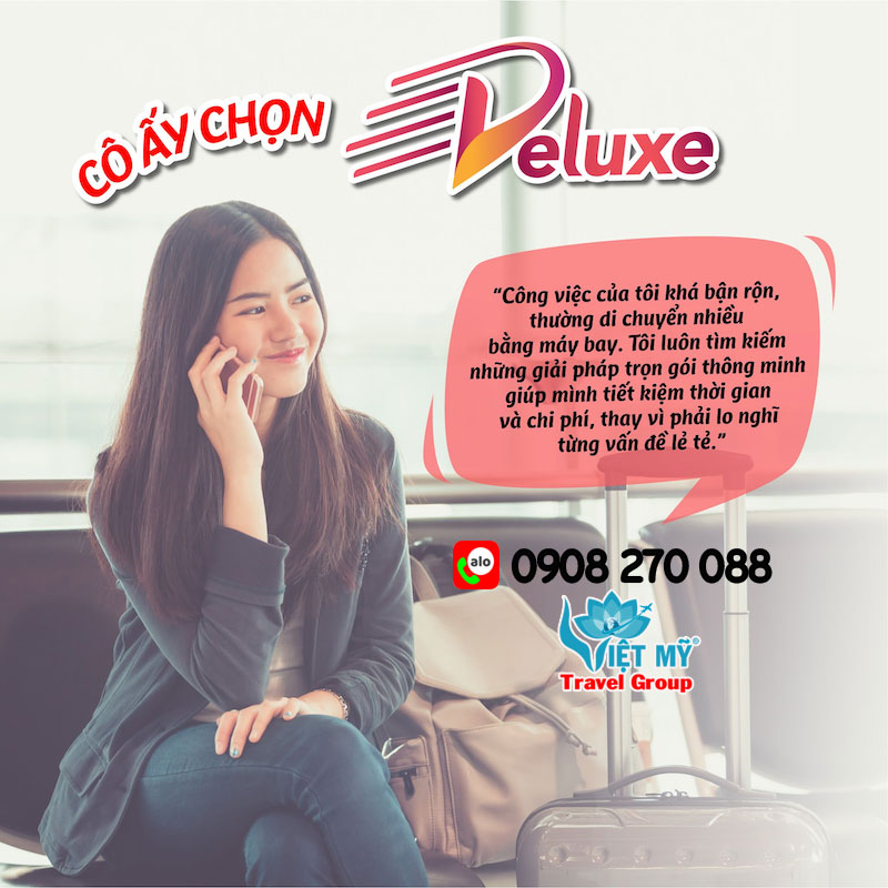 Bay Deluxe Gói Trọn Tiện Ích 3 Trong 1 - Giá Chỉ Từ 250K