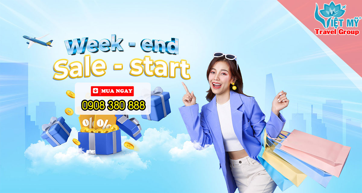 Săn vé mê say dịp cuối tuần cùng Vietnam Airlines