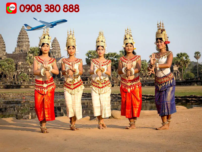 Vietnam Airlines ưu đãi giá vé đến Campuchia mới nhất! 4 Vietnam Airlines ưu đãi giá vé đến Campuchia mới nhất!