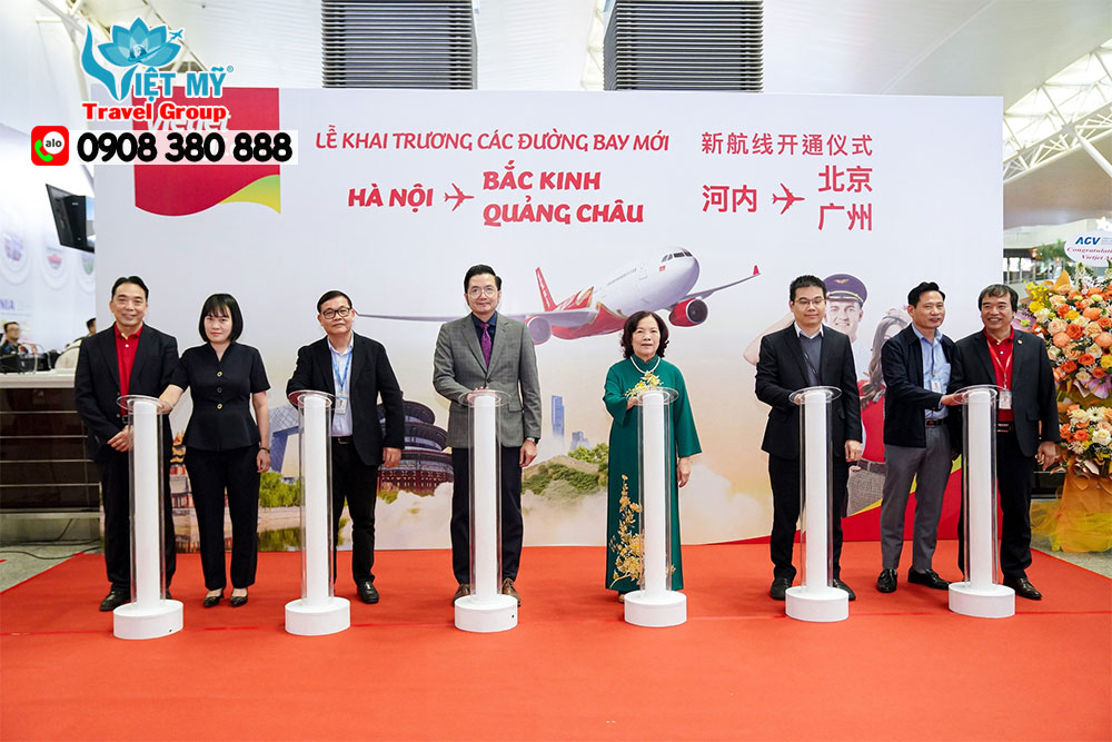 Vietjet khai trương 4 đường bay mới đến Trung Quốc! 3 Vietjet khai trương 4 đường bay mới đến Trung Quốc!