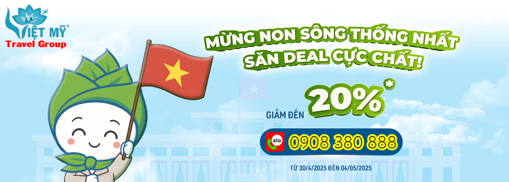 Săn deal cực chất với Bamboo Airways - Mừng non sông thống nhất!