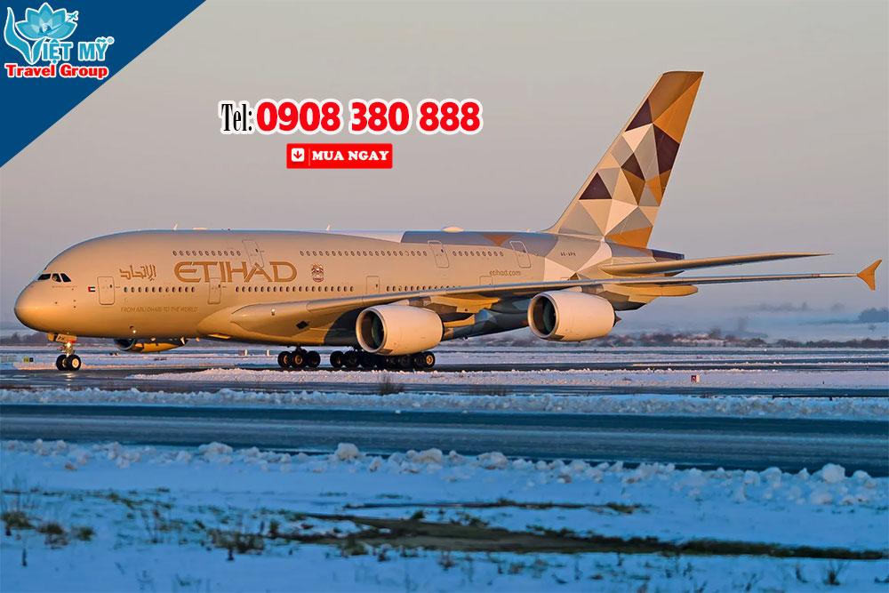 Ưu đãi giá vé Etihad Airways - GIẢM đến 10%