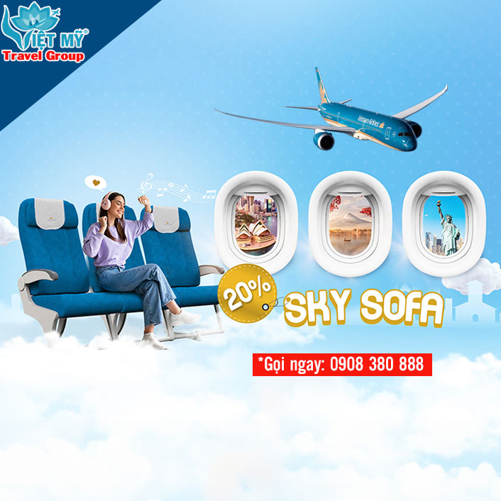 Sky Sofa Vietnam Airlines – Giảm 20%