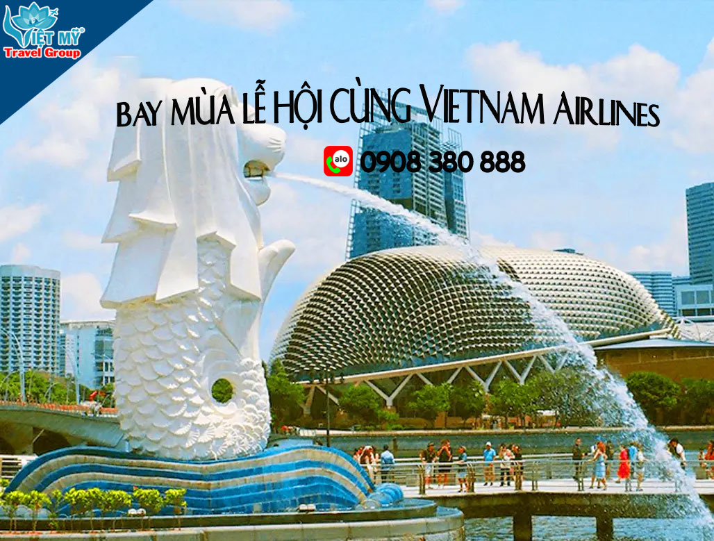 Bay mùa lễ hội cùng Vietnam Airlines - Vé quốc tế giảm sâu đến 30%