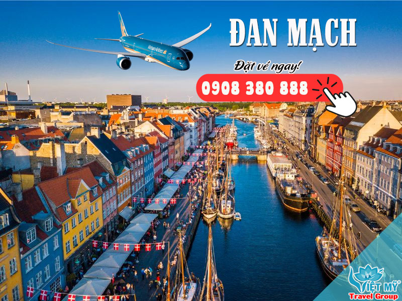 Bay thẳng Copenhagen Đan Mạch cùng Vietnam Airlines - Tiện lợi, đẳng cấp, giá cực tốt!