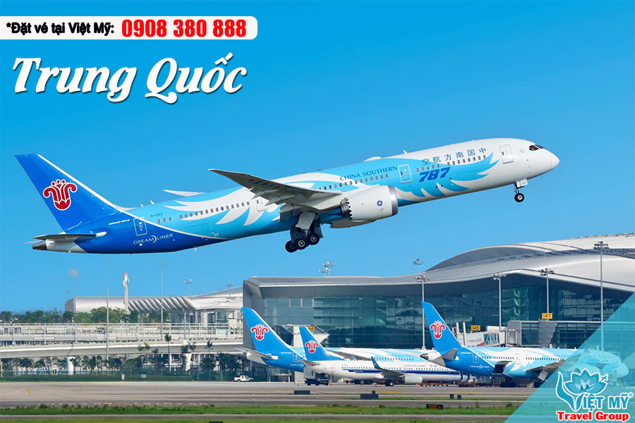 Đại lý vé máy bay cấp 1 tại Trung Quốc