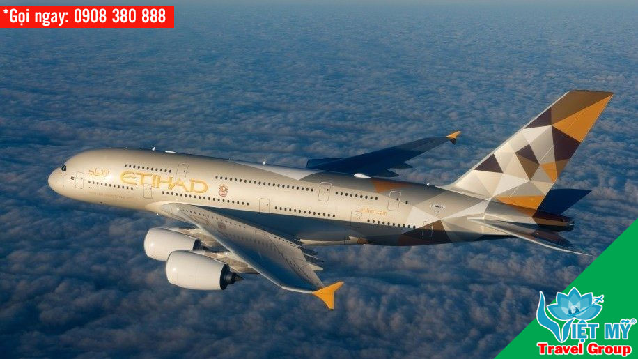 Ưu đãi vé Etihad Airways dịp khai trương đường bay mới
