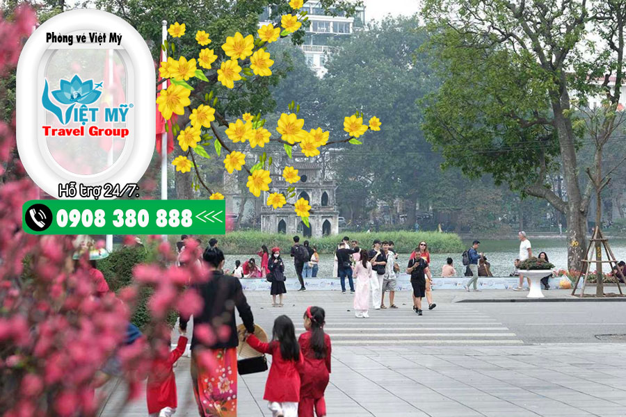 Vé máy bay Tết Hàn Việt từ Busan Hàn Quốc về Hà Nội Việt Nam
