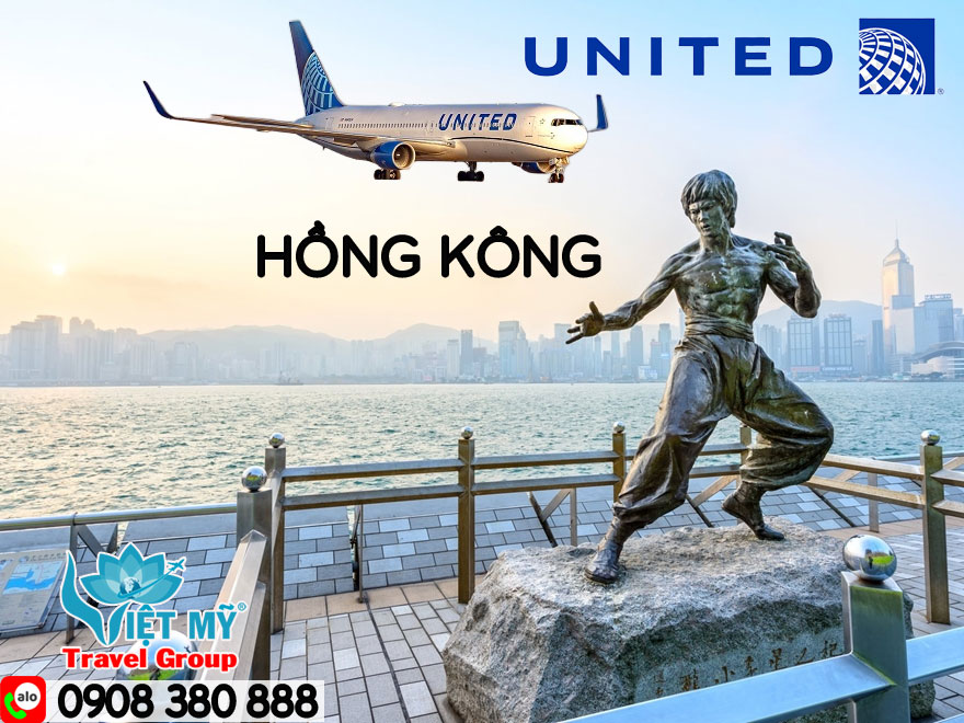 Bay Hồng Kông giá siêu ưu đãi cùng United Airlines