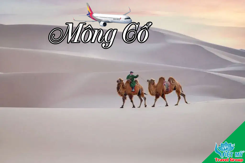 Asiana Airlines giảm giá 8% cho vé đi Mông Cổ