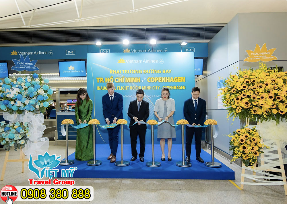 Bay thẳng TpHCM đi Copenhagen - Vietnam Airlines mở cửa ngõ kết nối Bắc Âu