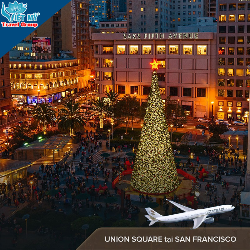 Khám phá mùa Giáng Sinh lung linh tại Bờ Tây nước Mỹ cùng Starlux Airlines!