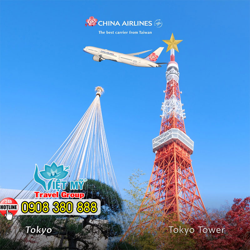 China Airlines khuyến mãi Giáng sinh - Giảm đến 12% giá vé mừng sinh nhật 66 năm 2 China Airlines khuyến mãi Giáng sinh - Giảm đến 12% giá vé mừng sinh nhật 66 năm