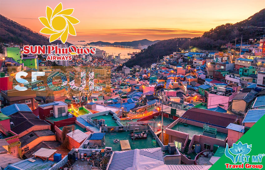 Sun PhuQuoc Airways mở bán đường bay Phú Quốc - Seoul Hàn Quốc