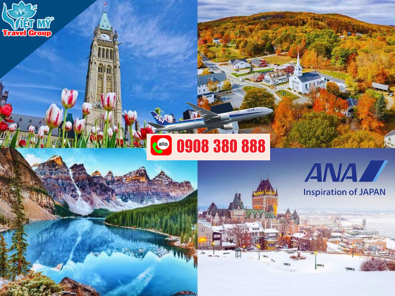ANA tung ưu đãi vé máy bay đi Mỹ Canada từ 280 USD – Cơ hội bay Bắc Mỹ giá tốt 2026