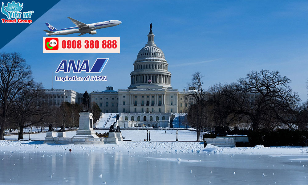 ANA tung ưu đãi vé máy bay đi Mỹ Canada từ 280 USD – Cơ hội bay Bắc Mỹ giá tốt 2026