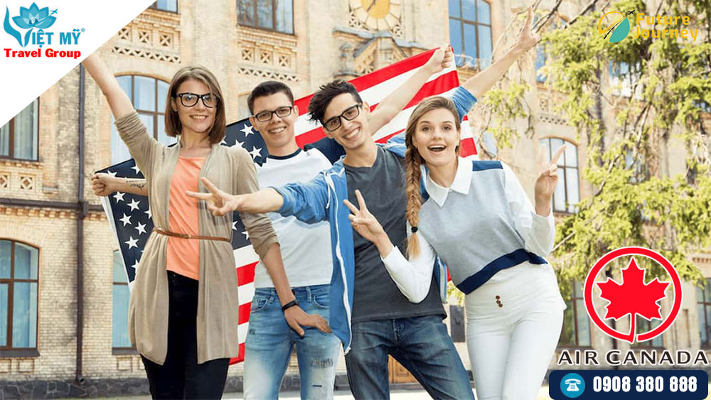 Air Canada ưu đãi vé du học sinh - Giảm 15% hành trình Canada & Mỹ