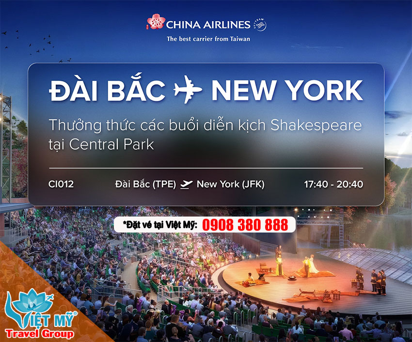 Khám phá mùa Hè tại Mỹ 2026 cùng China Airlines