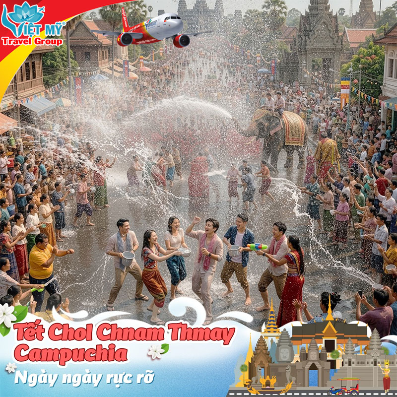 Tháng 4 quẩy cùng lễ hội té nước Đông Nam Á – Bay ngay cùng Vietjet Air 4 Tháng 4 quẩy cùng lễ hội té nước Đông Nam Á – Bay ngay cùng Vietjet Air