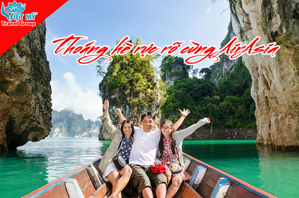 Thoáng hè rực rỡ cùng AirAsia - Bay quốc tế từ 1.844.000 đồng/chiều