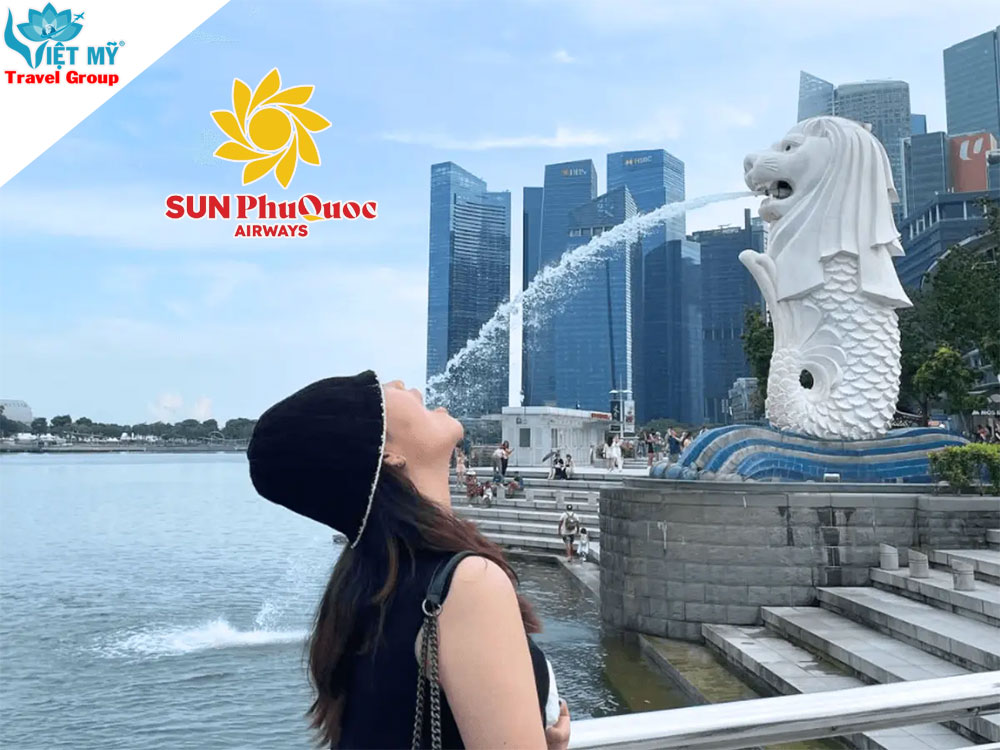 Bay Phú Quốc - Singapore giảm đến 30% cùng Sun PhuQuoc Airways