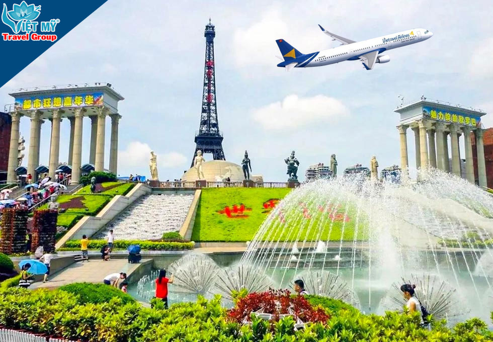 Tiết kiệm 10% khi bay TPHCM - Thẩm Quyến cùng Vietravel Airlines