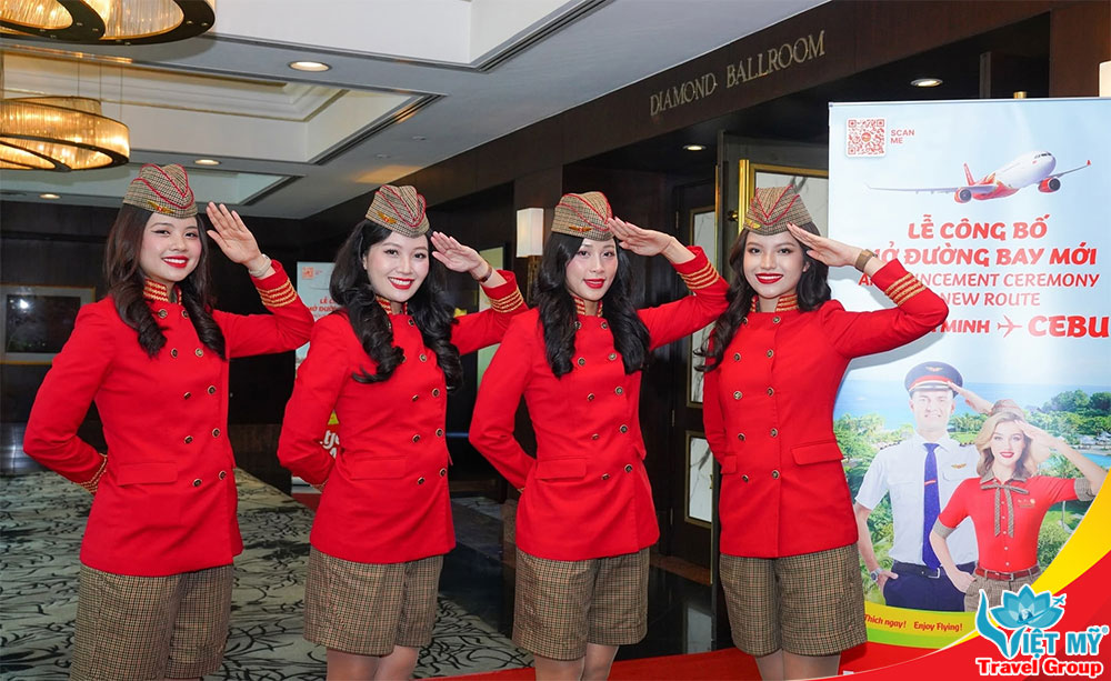 Vietjet khai trương đường bay thẳng TPHCM - Cebu từ tháng 12/2026