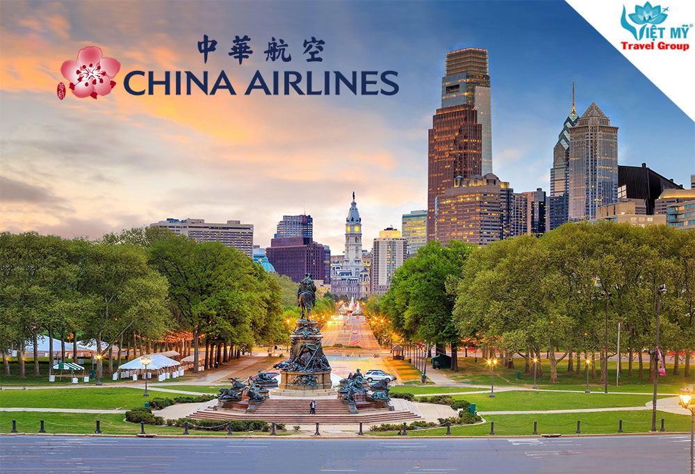 Bay Mỹ và Canada tiết kiệm 20% khi chọn China Airlines
