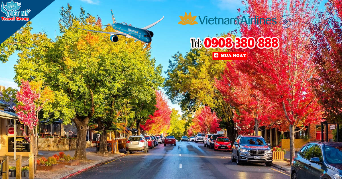 Đón sắc vàng tháng 8 cùng Vietnam Airlines - Giảm đến 15% giá vé