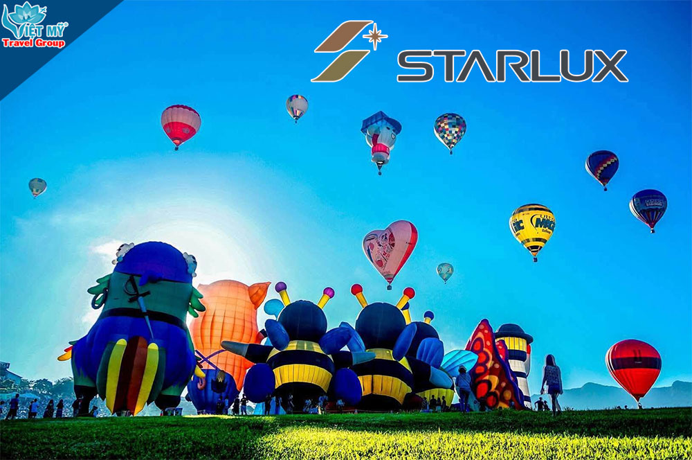 Happy Friday STARLUX: Giảm đến 7% vé TP.HCM - Đài Bắc