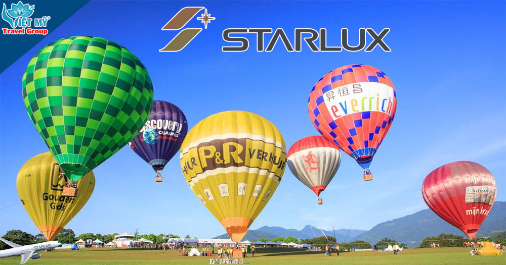 Happy Friday STARLUX: Giảm đến 7% vé TP.HCM - Đài Bắc