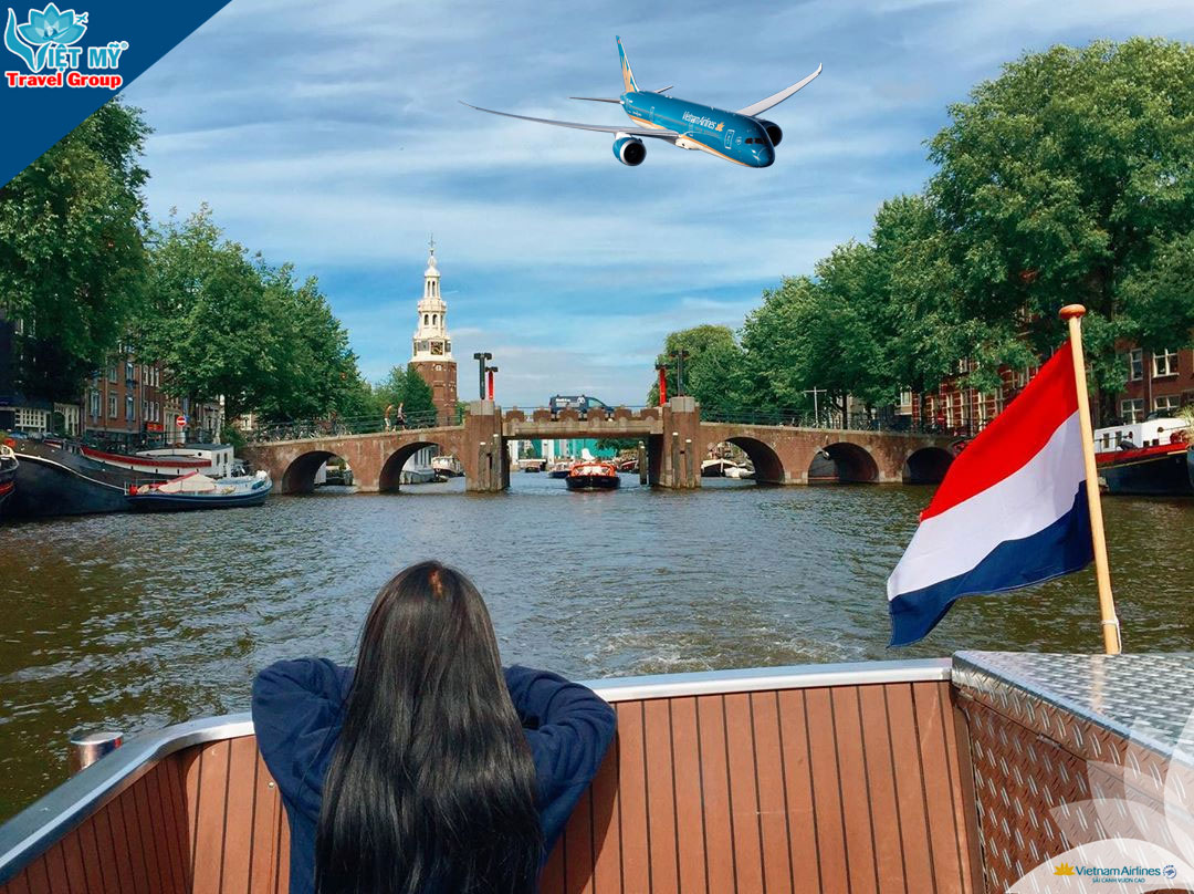 Vietnam Airlines ưu đãi vé đi Amsterdam chỉ từ 201 USD/lượt và 335 USD/khứ hồi