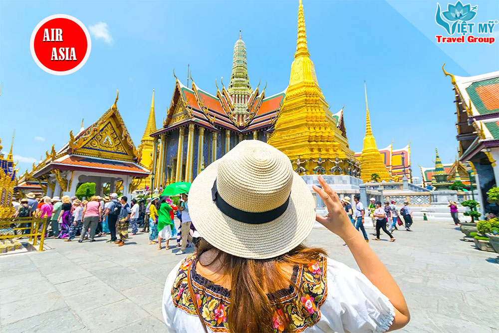 AirAsia giảm đến 27% vé máy bay đi Bangkok và Chiang Mai