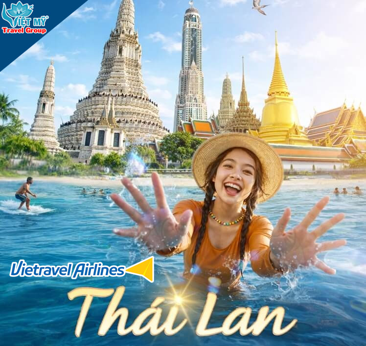 Vietravel Airlines tặng 15kg hành lý chặng Hà Nội - Bangkok 2 Vietravel Airlines tặng 15kg hành lý chặng Hà Nội - Bangkok